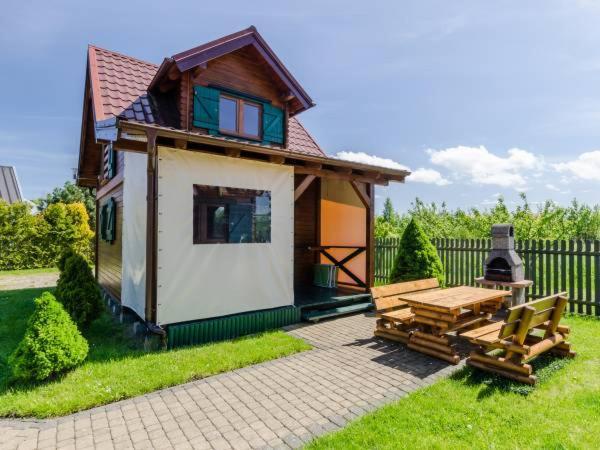Apartamentowe Domki Drewniane Colorado Vila Karwia Exterior foto