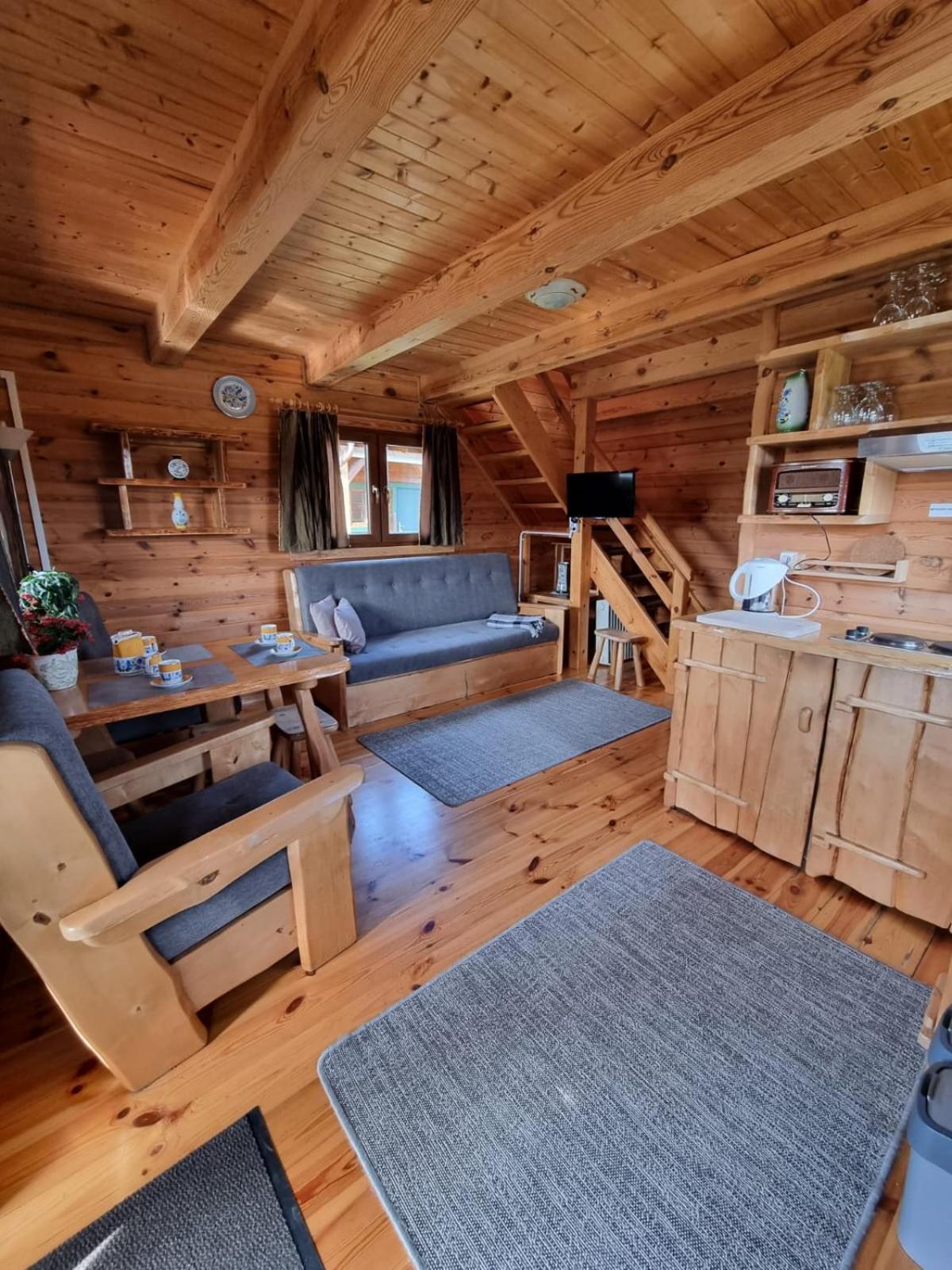 Apartamentowe Domki Drewniane Colorado Vila Karwia Exterior foto